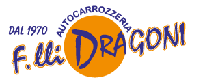 logo autocarrozzeria fratelli dragoni dal 1970 arezzo